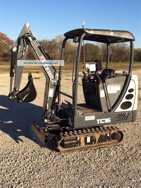 2012 terex tc 16 mini excavator|ritchie specs terex mini.